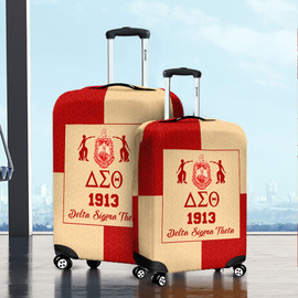 1913 Delta Inspired Soror Travel Luggage Cover And/or Zippered 