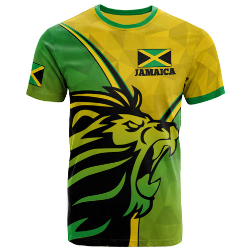Jamaican T-Shirt - Jamaican Pride Version T-Shirt Desert Fashion 1