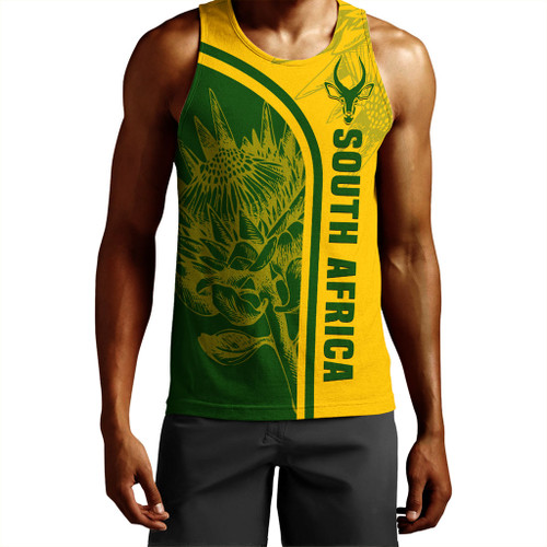 South Africa Tank Top Custom In My Heart