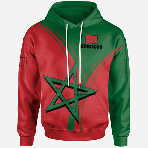 Morocco Hoodie - Morocco Pride Version Hoodie