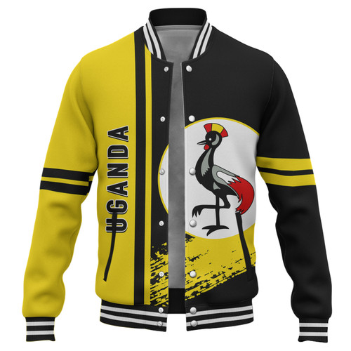 Uganda Baseball Jacket Quater Style