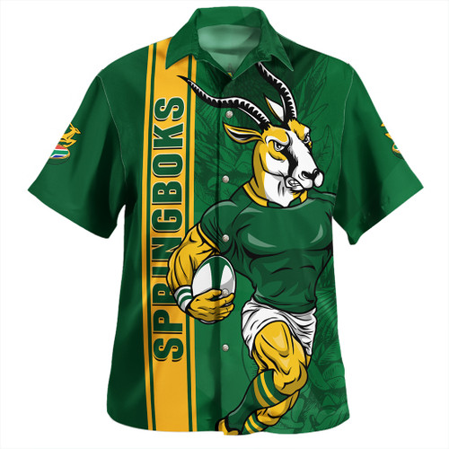 South Africa Hawaiian Shirt Springboks Go Bokke Champions Style