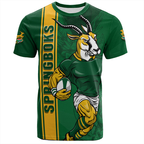 South Africa T-Shirt Springboks Go Bokke Champions Style