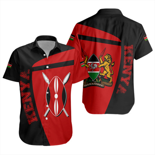 Kenya Short Sleeve Shirt Sport Style