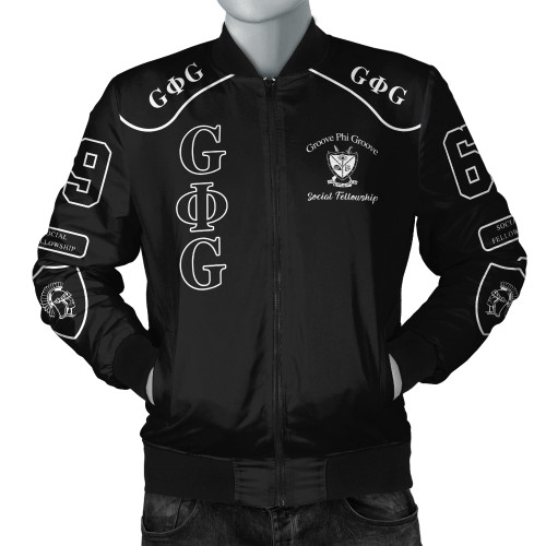Groove Phi Groove Bomber Jacket Social Fellowship