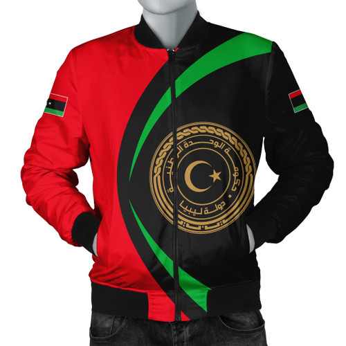 Libya Bomber Jacket Circle Style