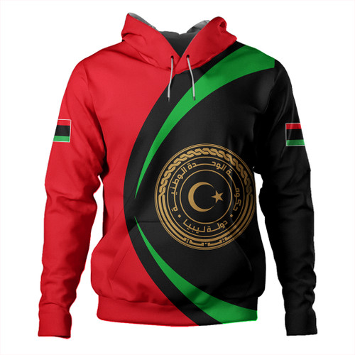 Libya Hoodie Circle Style