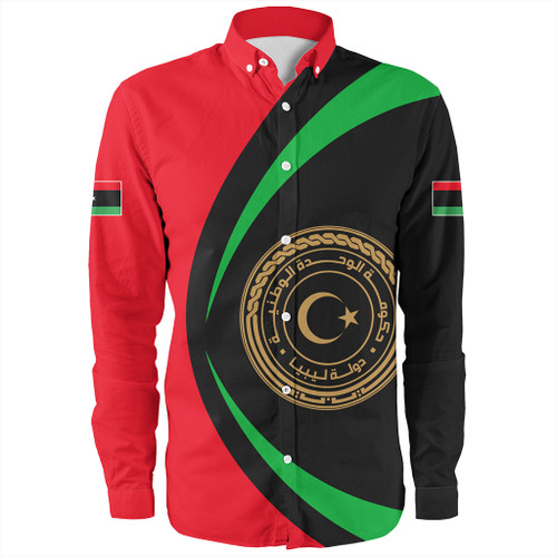 Libya Long Sleeve Shirt Circle Style