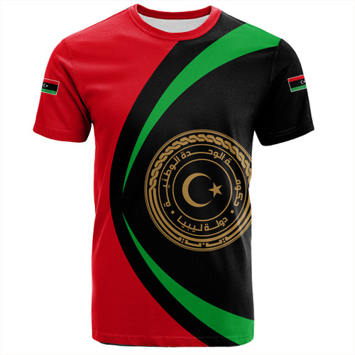Libya T-Shirt Circle Style