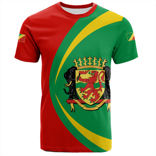 Republic Of The Congo T-Shirt Circle Style