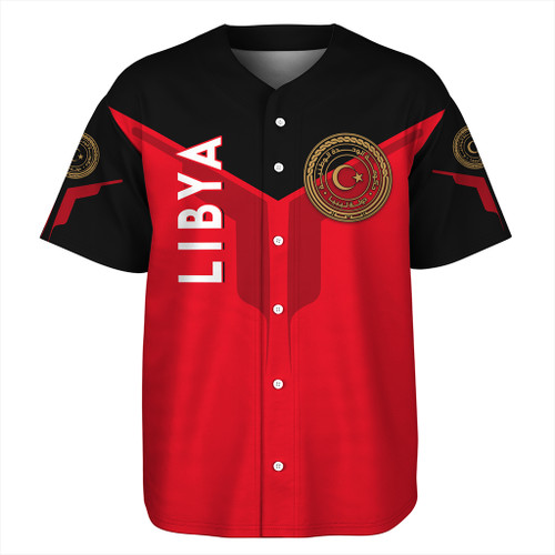Libya Baseball Shirt Arrow Style
