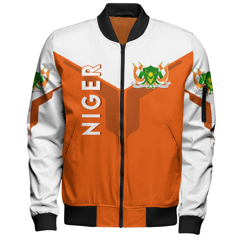 Niger Zipper Bomber Jacket Arrow Style