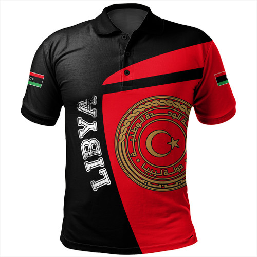 Libya Polo Shirt Half Concept