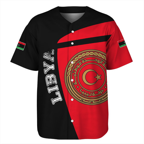 Libya Baseball Shirt Half Concept