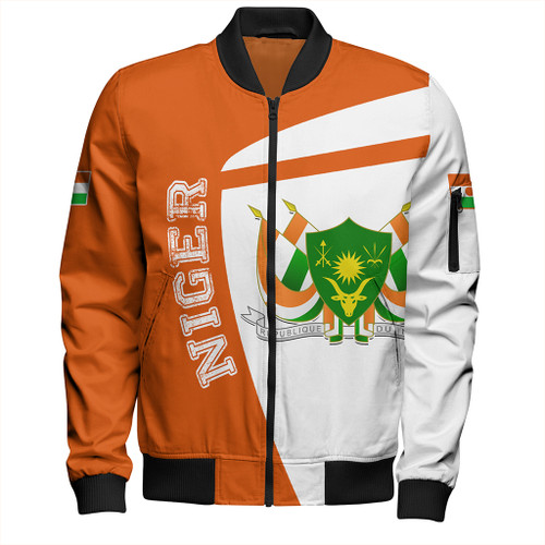 Niger Zipper Bomber Jacket Half Concept