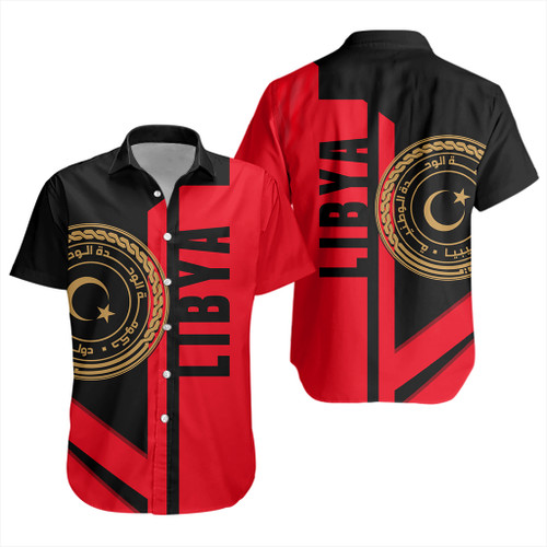 Libya Short Sleeve Shirt Casual Style