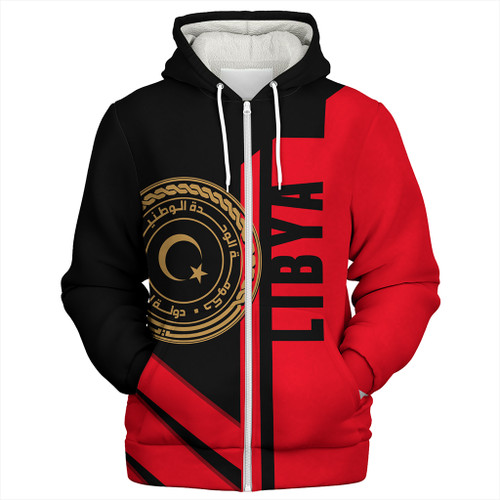 Libya Sherpa Hoodie Casual Style