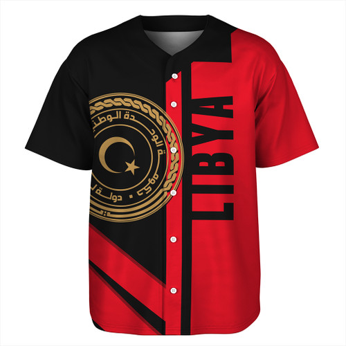 Libya Baseball Shirt Casual Style