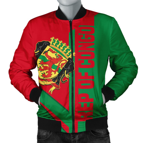Republic of the Congo Bomber Jacket Casual Style