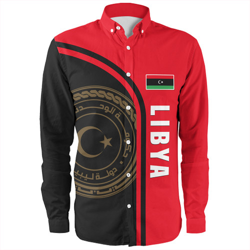Libya Long Sleeve Shirt Custom In My Heart