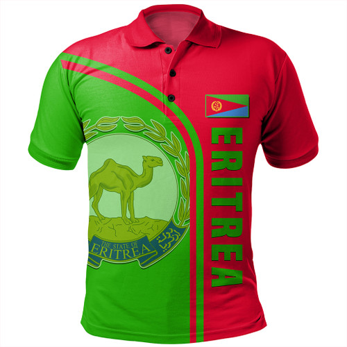 Eritrea Polo Shirt Custom In My Heart