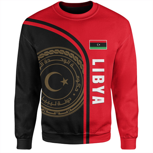 Libya Sweatshirt Custom In My Heart