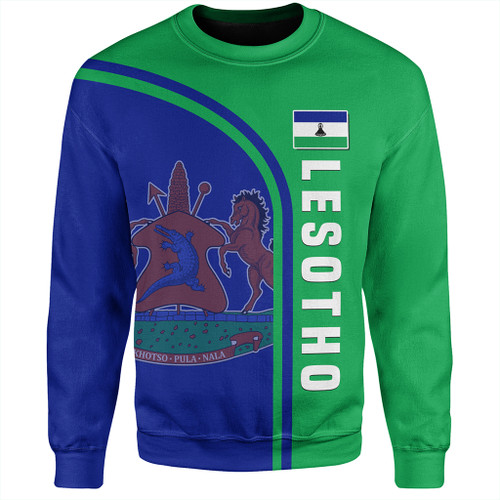 Lesotho Sweatshirt Custom In My Heart