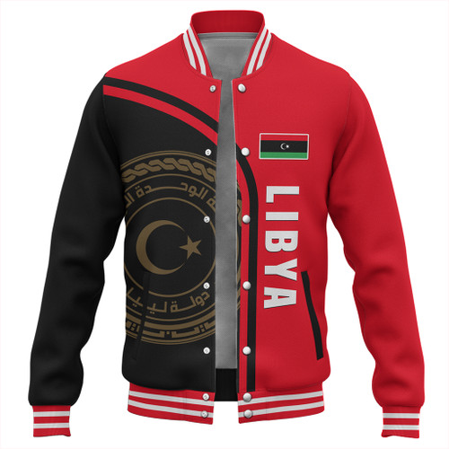 Libya Baseball Jacket Custom In My Heart