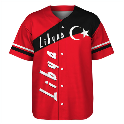 Libya Baseball Shirt Sport Style