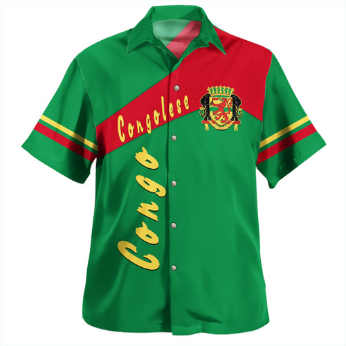 Republic of the Congo Hawaiian Shirt Sport Style