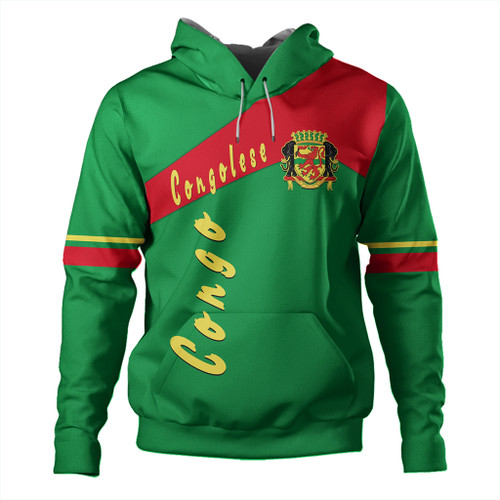 Republic of the Congo Hoodie Sport Style