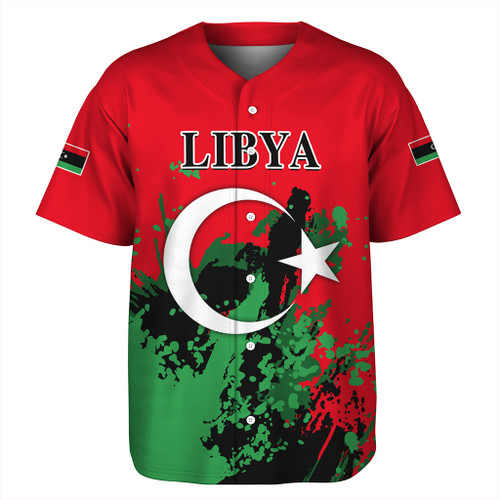 Libya Baseball Shirt Spanit Style