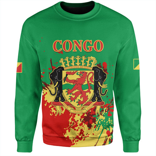 Republic of the Congo Sweatshirt Spanit Style