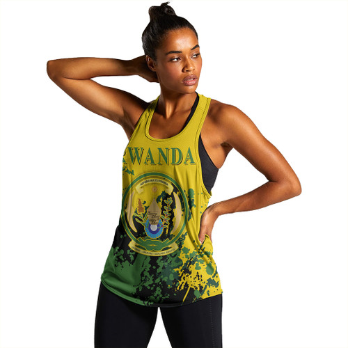 Rwanda Women Tank Spanit Style