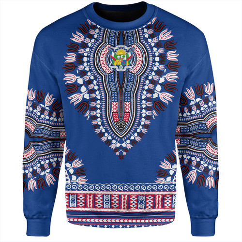 Central African Republic Sweatshirt Dashiki