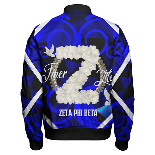 Zeta Phi Beta Bomber Jacket - Sorority 
