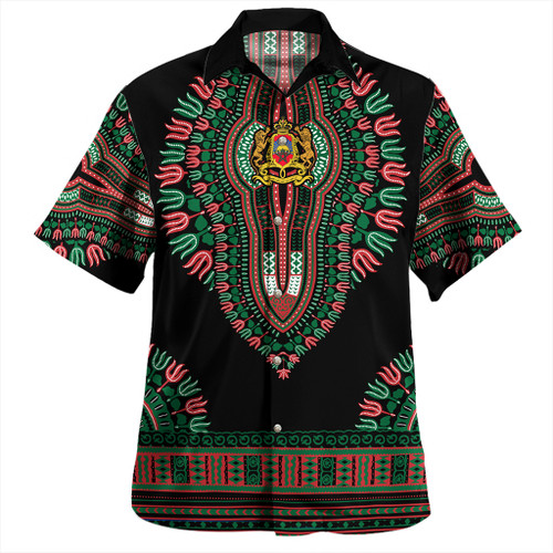 Morocco Hawaiian Shirt Dashiki