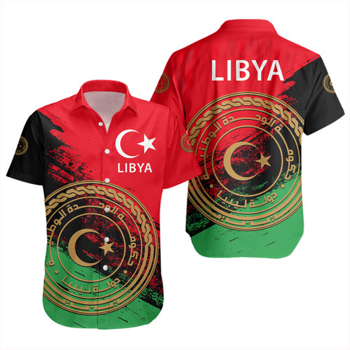Libya Short Sleeve Shirt Special Style