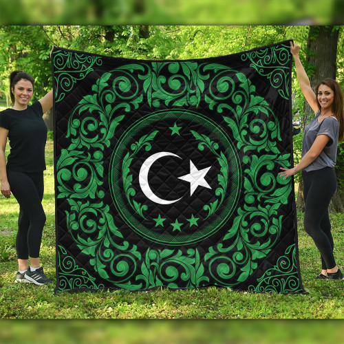 Libya Quilt Royal Floral Frame