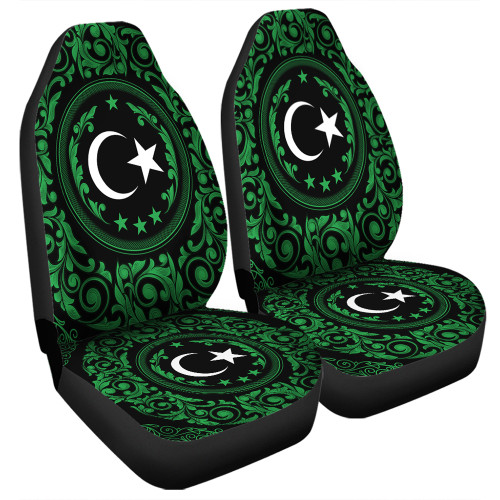 Libya Car Seat Cover Royal Floral Frame
