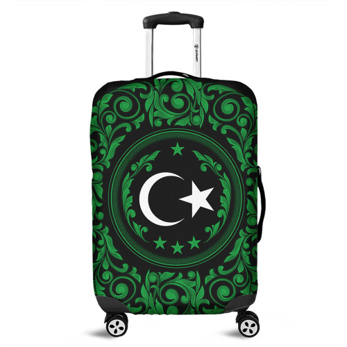 Libya Luggage Cover Royal Floral Frame