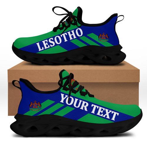 Lesotho Clunky Shoes Custom Stripe Style