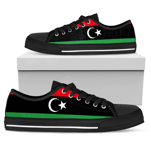 Libya Low Top Shoes Original Flag