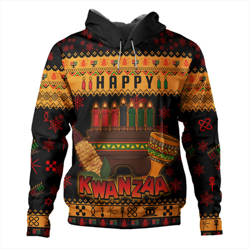 Kwanzaa Hoodie Style Pattern