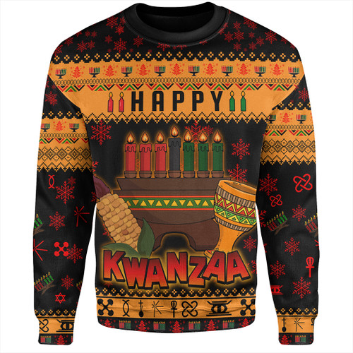Kwanzaa Sweatshirt Style Pattern