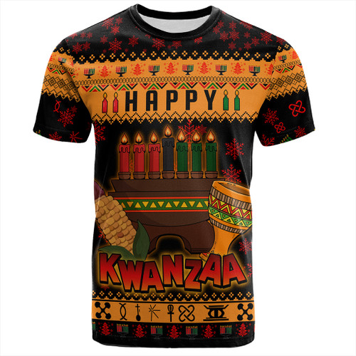 Kwanzaa T-Shirt Style Pattern