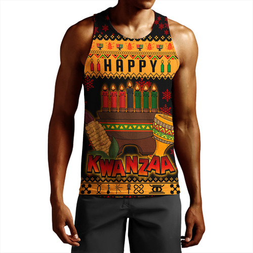 Kwanzaa Tank Top Style Pattern