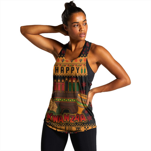 Kwanzaa Women Tank Style Pattern