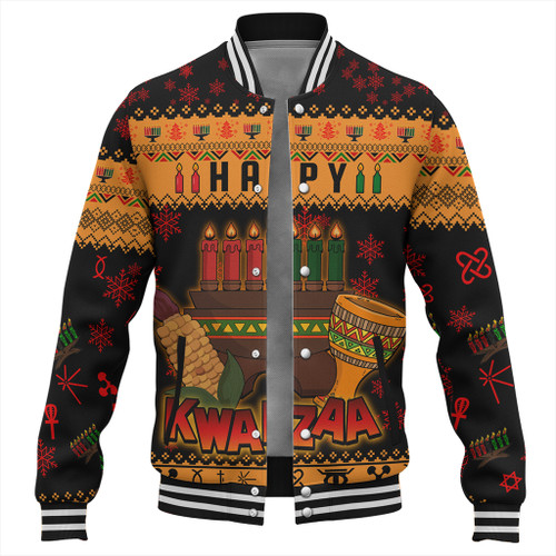 Kwanzaa Baseball Jacket Style Pattern