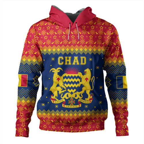 Chad Hoodie Christmas Coat of Arms